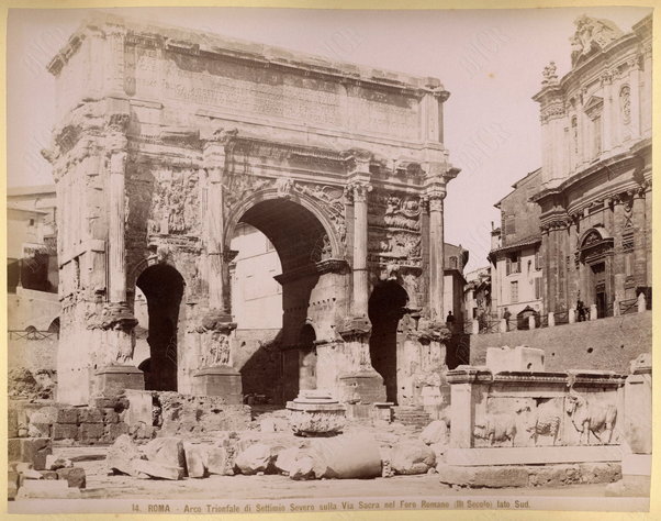 Roma. Arco Trionfale di Settimio Severo