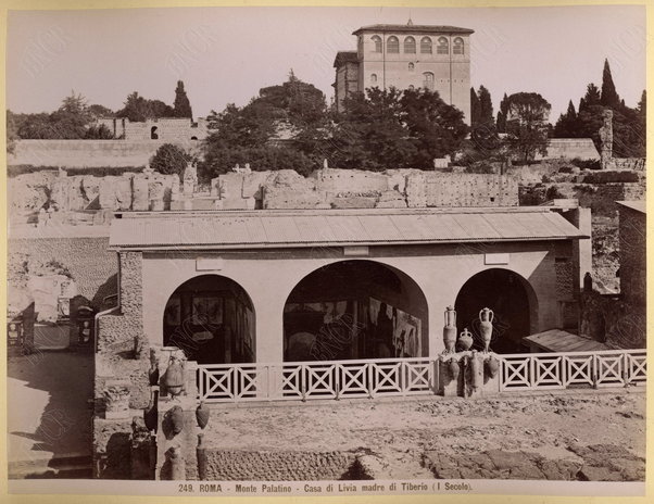 Roma. Monte Palatino. Casa di Livia