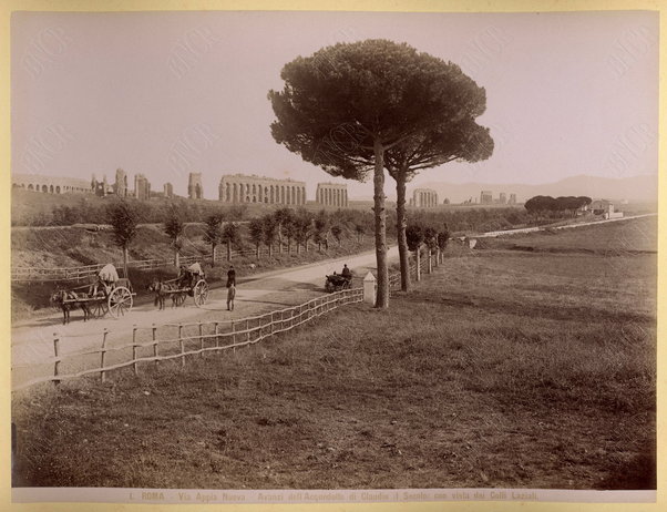Roma. Via Appia, Acquedotto di Claudio