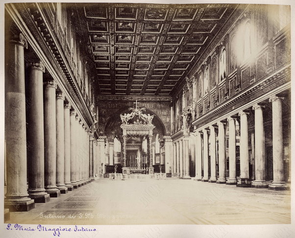 Roma. Santa Maria Maggiore. Interno