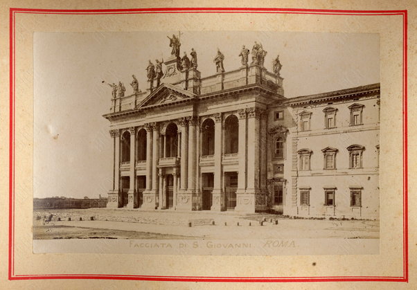 Roma. Facciata di San Giovanni