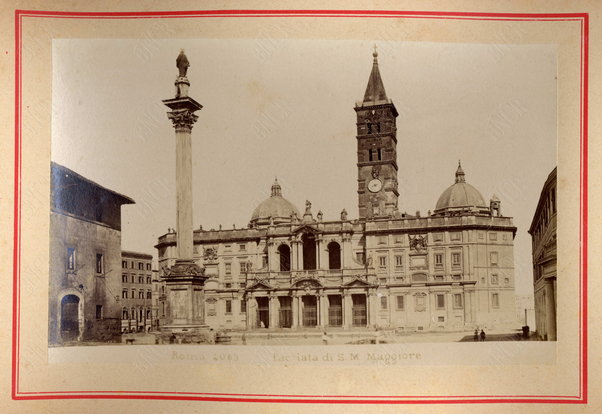 Roma. Facciata di Santa Maria Maggiore