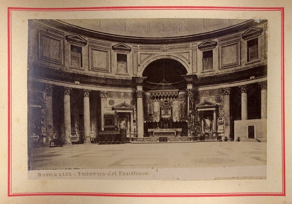 Roma. Pantheon di Agrippa. Interno
