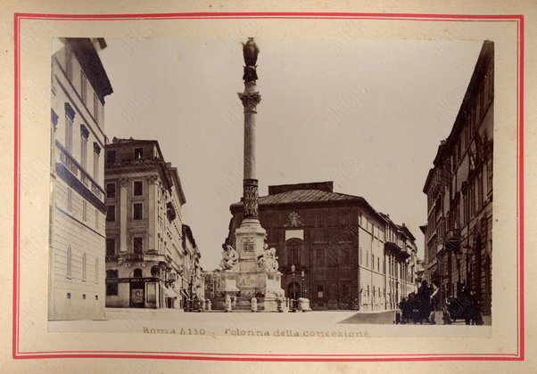 Roma. Colonna della Concezione