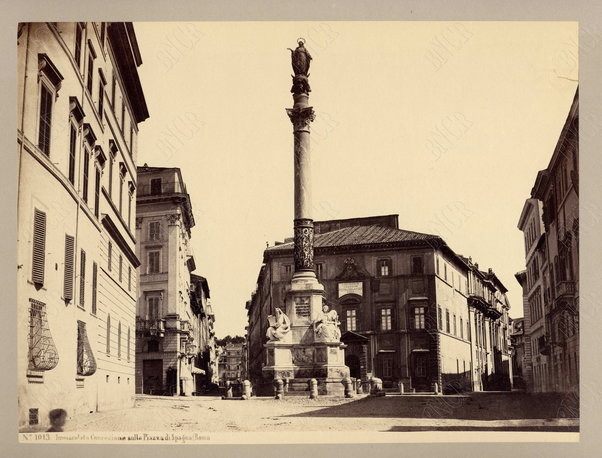 Roma. Immacolata Concezione sulla Piazza di Spagna