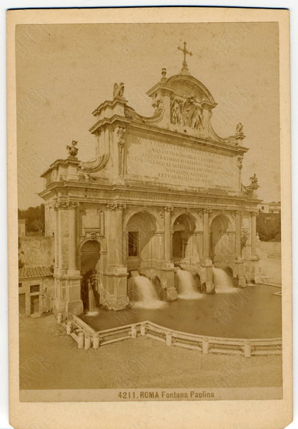 Roma. Fontana Paolina