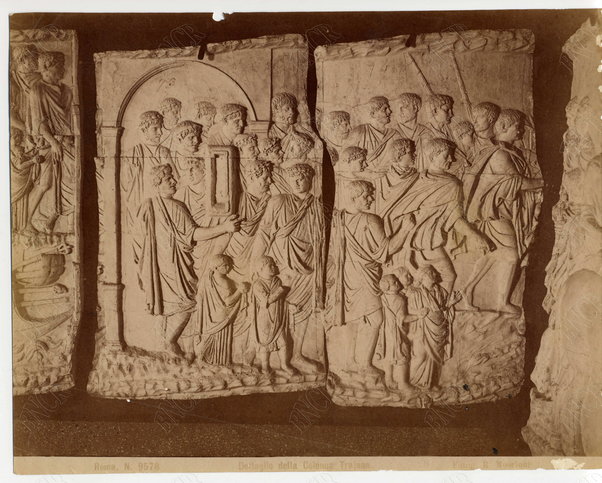 Roma. Dettaglio della Colonna Traiana