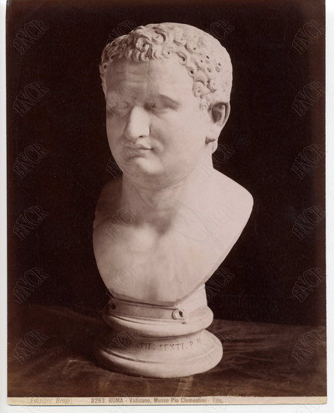Roma-Vaticano. Museo Pio Clementino. Tito