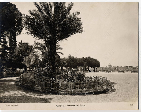 Roma. Terrazza del Pincio
