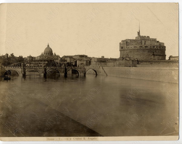 Roma. Tevere e Castel Sant'Angelo