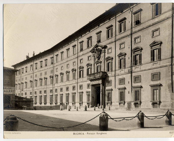 Roma. Palazzo Borghese