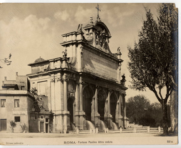 Roma. Fontana Paolina