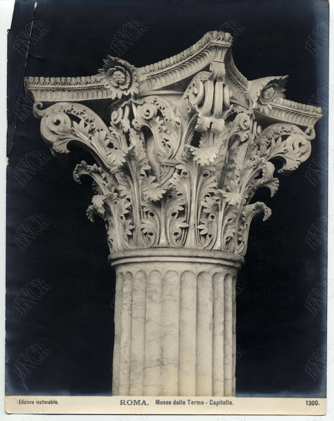 Roma. Museo delle Terme. Capitello