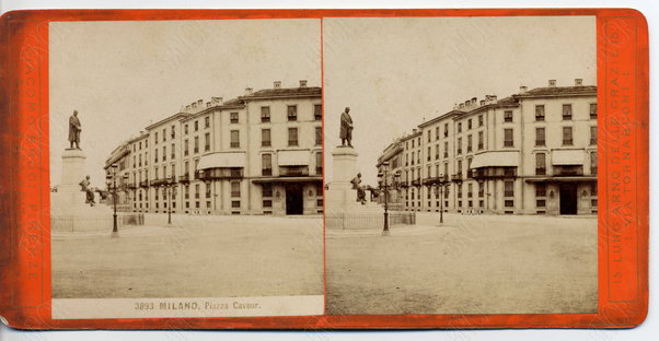 Milano. Piazza Cavour