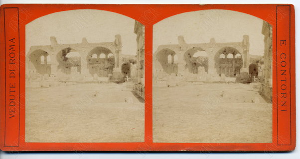 Roma. Basilica di Massenzio