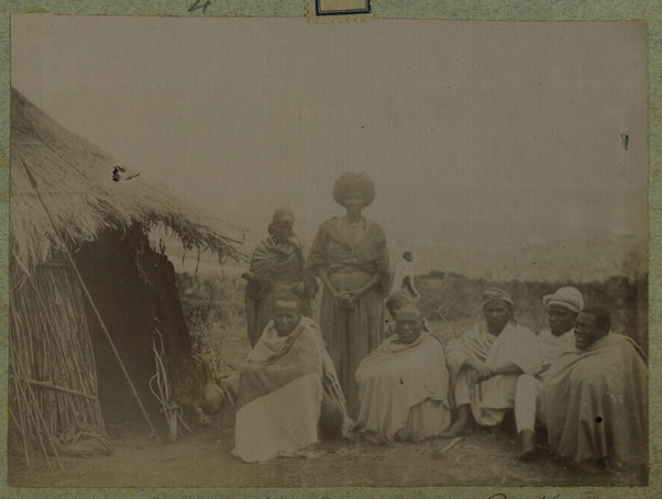 Una famiglia di indigeni di Harrar