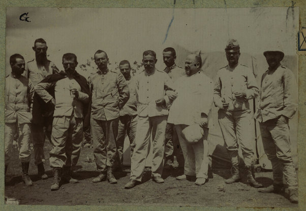 Ufficiali prigionieri dello scaglione del Capitano Tola