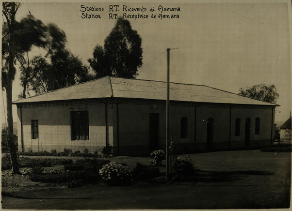 Baratti, Asmara Stazione R T. Ricevente di Asmara [esterno]. - Station R T. Receptrice de Asmara