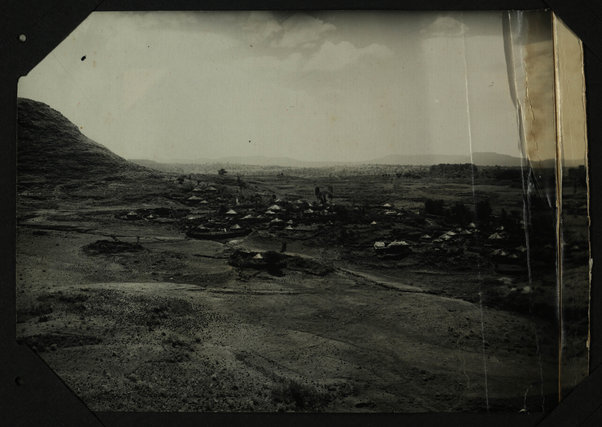 Panorama di Gondar da N.O. foto panoramica in 6 tav. 1/6