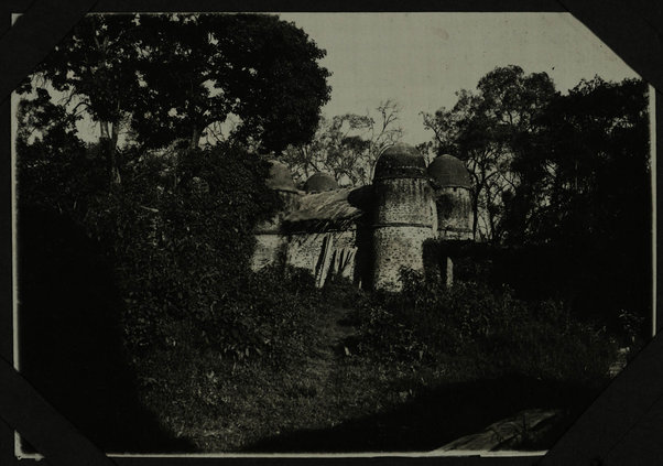 Recinto esterno di una chiesa di Gondar costruita dai Portoghesi