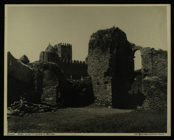 Gondar. Ruderi presso il Castello di Fasilides