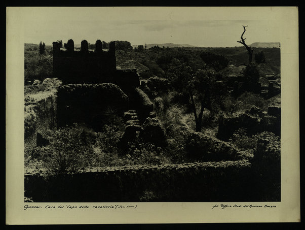 Gondar. Casa del "Capo della cavalleria" (Sec. XVIII