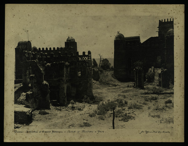 Gondar. Biblioteca di Tzadic Yohannes e castelli di Fasilides e Yasu