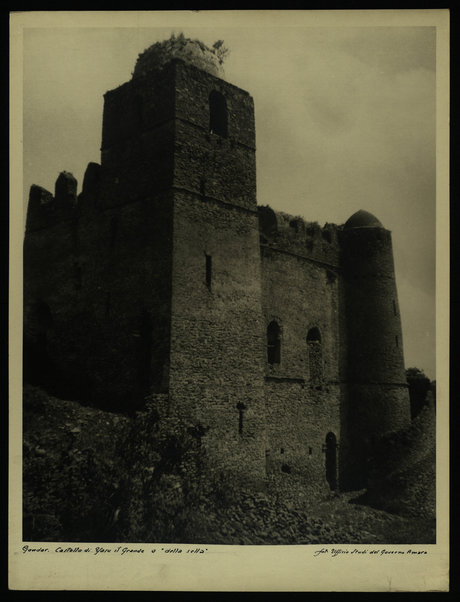 Gondar. Castello di Yasu il Grande o "della sella"