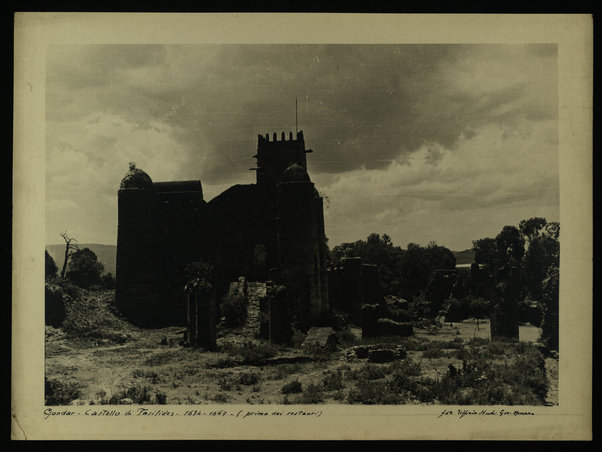 Gondar. Castello di Fasilides. 1634 - 1667 - (prima dei restauri)