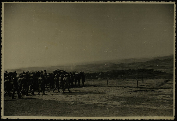 Visita al Comando Artiglieria al poggio Tigrè Micchà [Mecehà]. 9 febbraio 1940