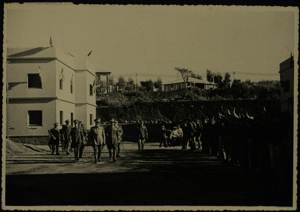 Visita alle nuove palazzine dei Direttori di Governo. 8 febbraio 1940