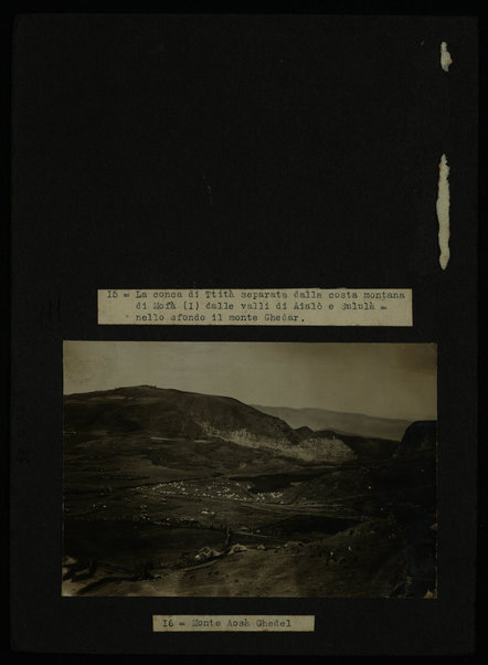 Monte Aosà Ghedel [?]. 15-26 gen. 1913