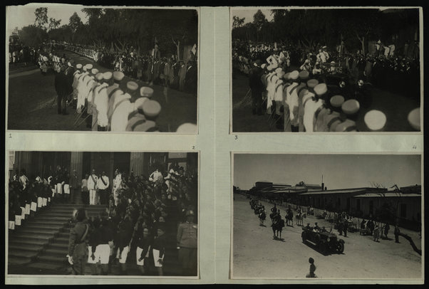 Asmara. Visita del Duca degli Abruzzi  (mercato, chiesa copta) e accampamento di Sulsul.  1927