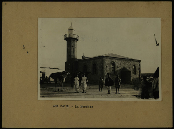 Adi Caieh. La moschea. [anni 1930]