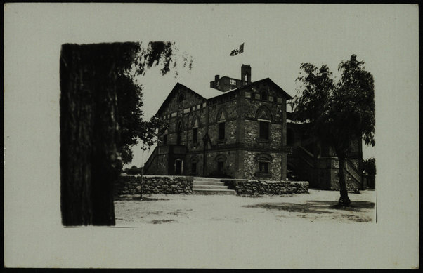 Adi Abuna (Adua). Il palazzo dell'ex consolato italiano. 1936