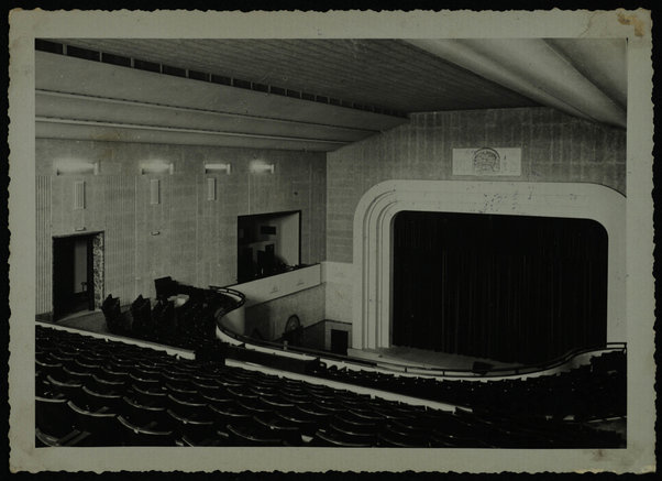 Espresso; Lurisopulo. Asmara. Cinema Odeon, Via Sapeto - Interno ed Esterno. [1938-39]