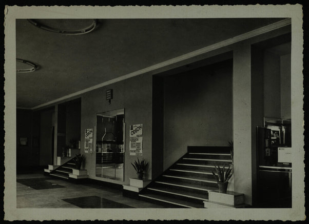 Espresso; Lurisopulo. Asmara. Cinema Odeon, Via Sapeto - Interno ed Esterno. [1938-39]