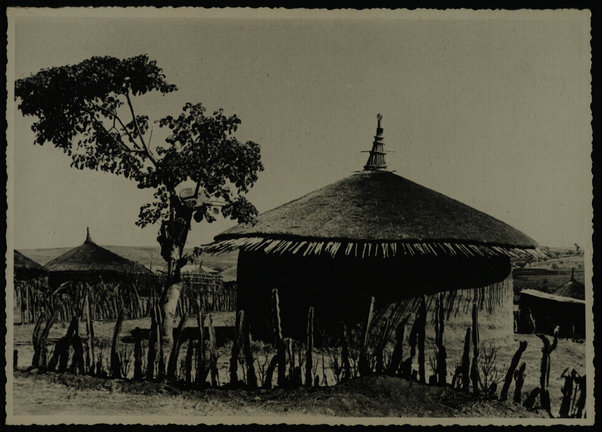 Aboker [Abubecher?]. Panorama del villaggio amara