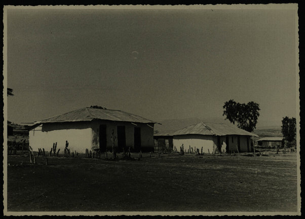 Aboker [Abubecher?]. Panorama del villaggio amara