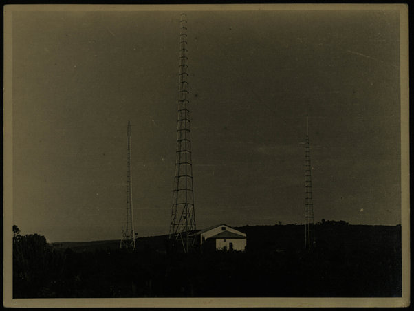 Harar. Antenne radio. Centro trasmittente di Harar