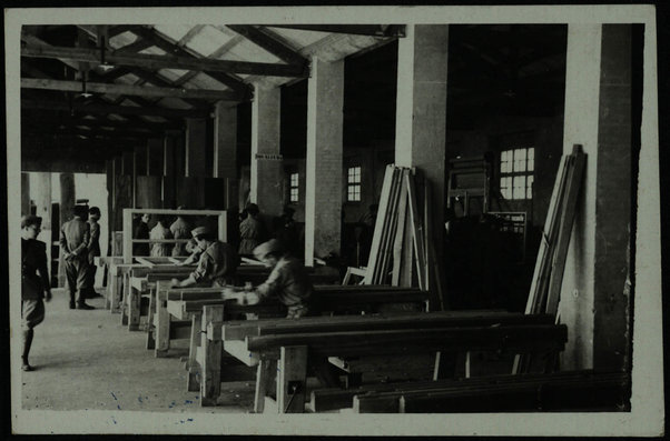 Addis Abeba. Stabilimento Feltrinelli per la lavorazione del legno, 23/2/1940