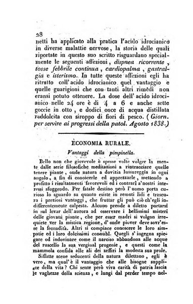 Il Gran Sasso d'Italia opera periodica di scienze mediche ed economiche