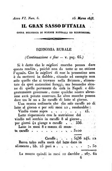 Il Gran Sasso d'Italia opera periodica di scienze mediche ed economiche