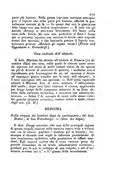 Il Gran Sasso d'Italia opera periodica di scienze mediche ed economiche