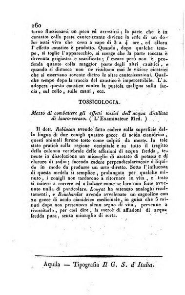 Il Gran Sasso d'Italia opera periodica di scienze mediche ed economiche