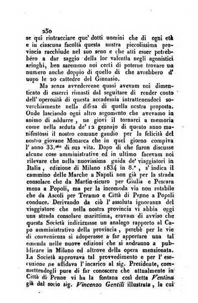 Il Gran Sasso d'Italia opera periodica di scienze mediche ed economiche