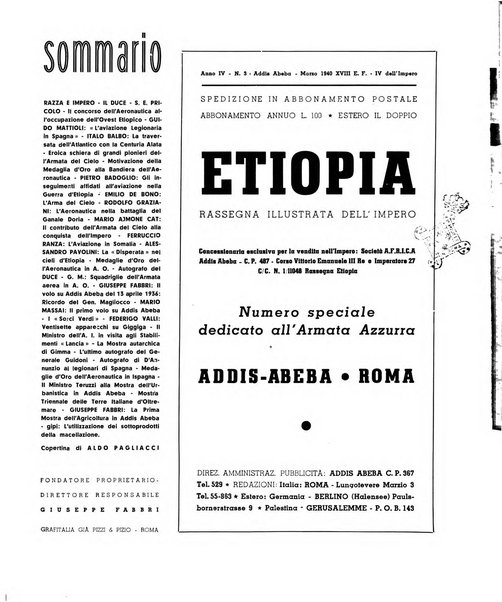 Etiopia rassegna illustrata dell'Impero