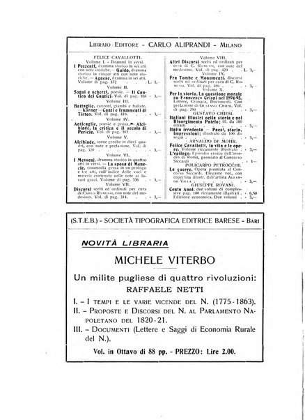 Archivio pugliese del risorgimento italiano rivista storica trimestrale