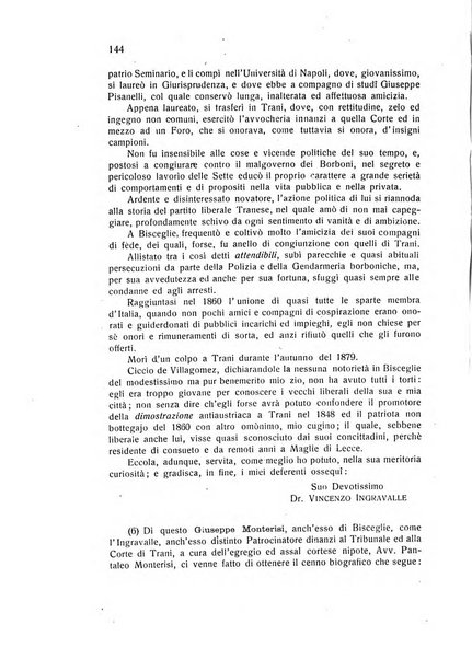 Archivio pugliese del risorgimento italiano rivista storica trimestrale