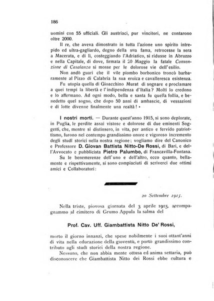 Archivio pugliese del risorgimento italiano rivista storica trimestrale